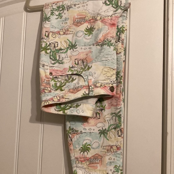 Talbots tropical ankle pants - Picture 5 of 9